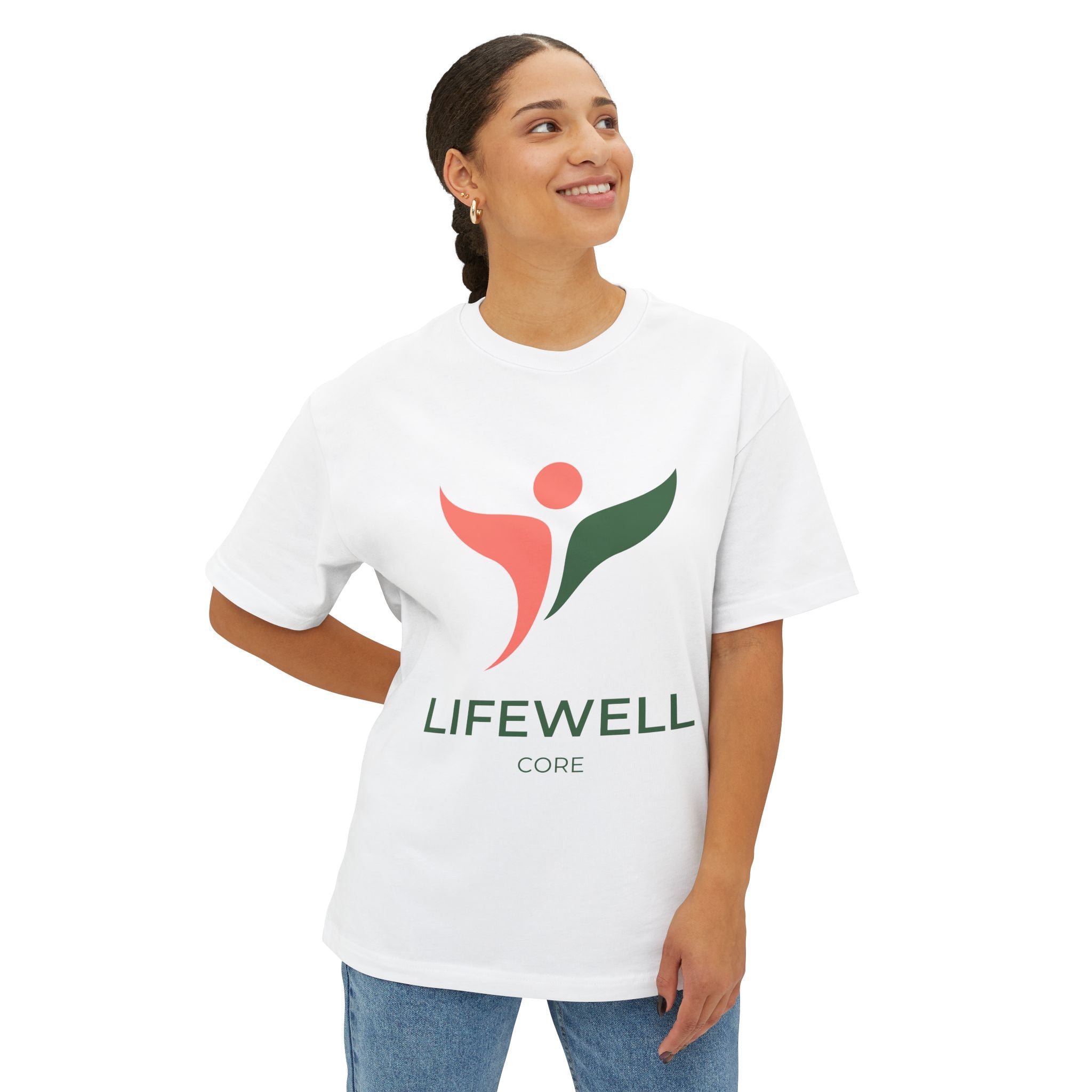 LifeWell Core Logo Tee — Wellness Brand T‑Shirt