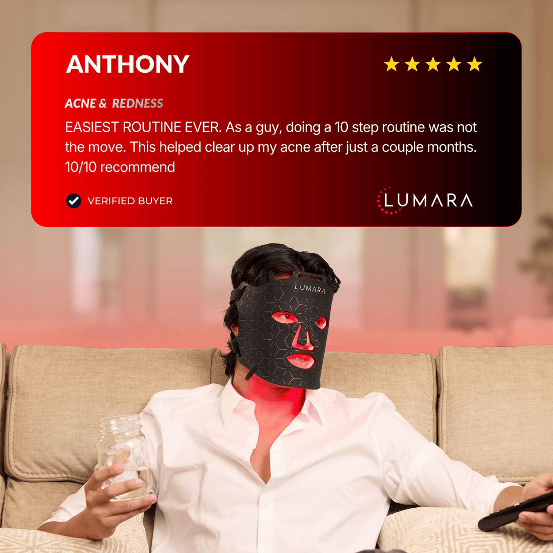 VISO Red Light Therapy Mask
