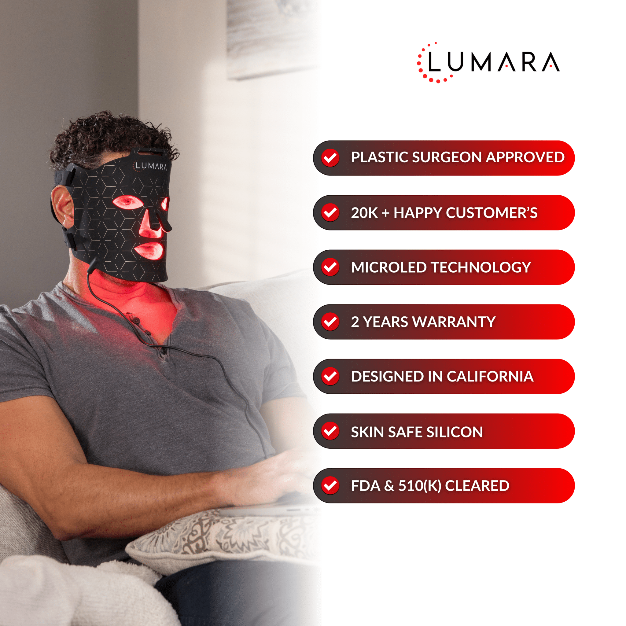 VISO Red Light Therapy Mask