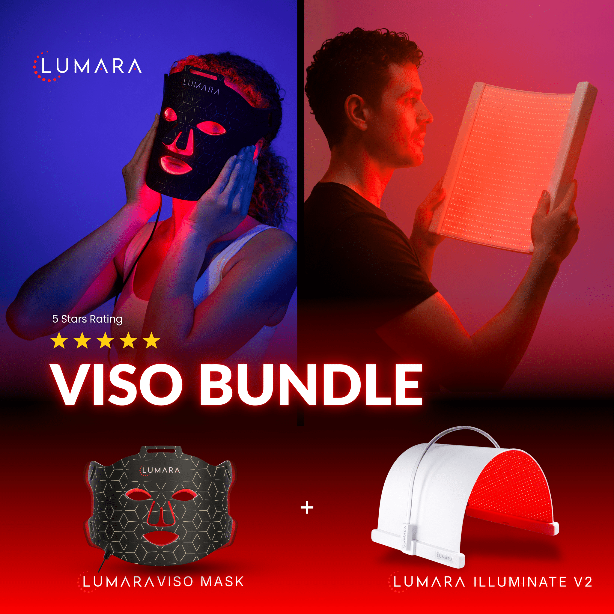 VISO Red Light Therapy Mask