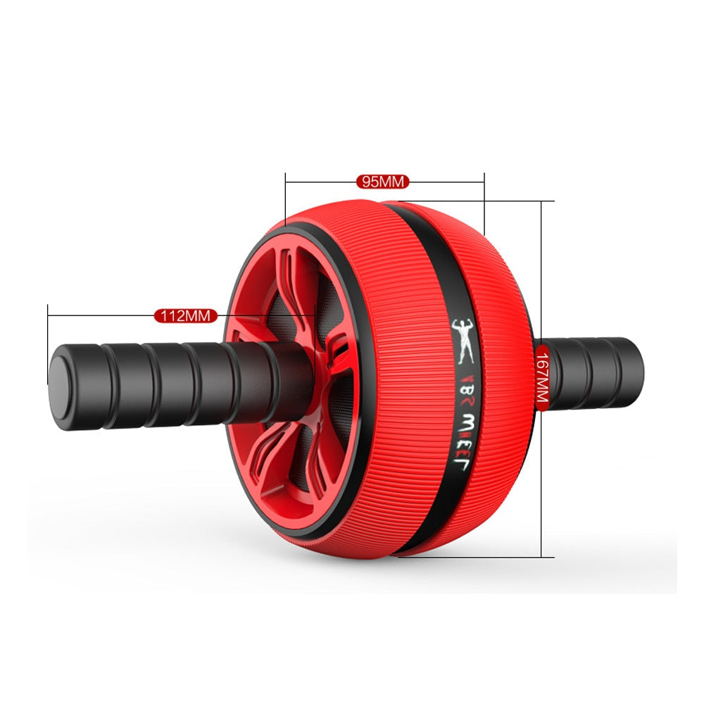 Silent Ab Roller Wheel | Core Fitness Trainer