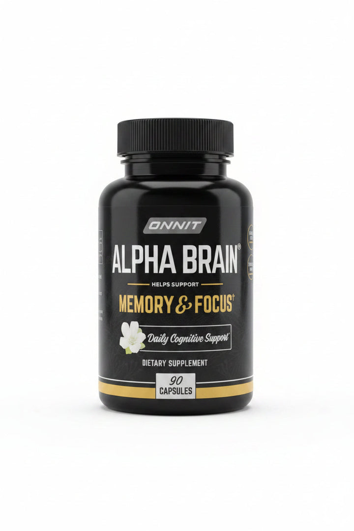 Alpha BRAIN® Cognitive support, including memory, focus & mental processing speed (90 Count)