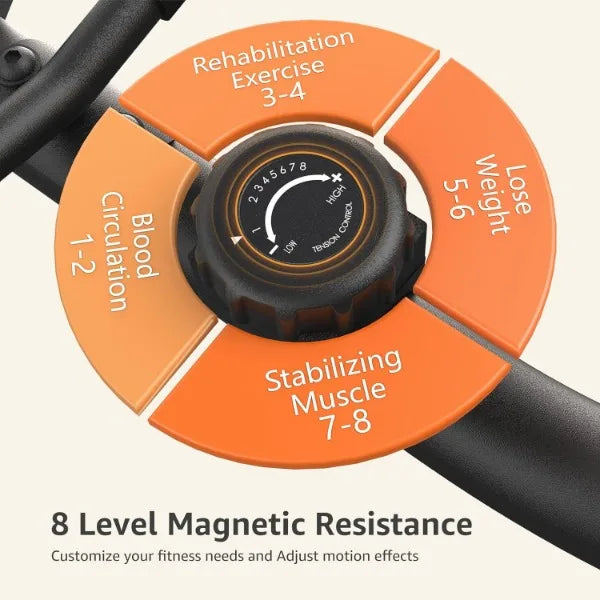 Recumbent Exercise Bike | Magnetic Indoor Fitness Bike