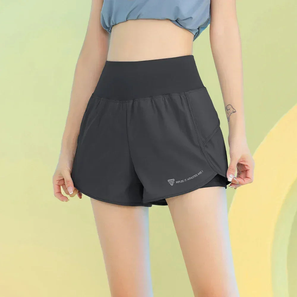 PHIGEER Women’s Yoga Shorts | Lightweight Workout Shorts