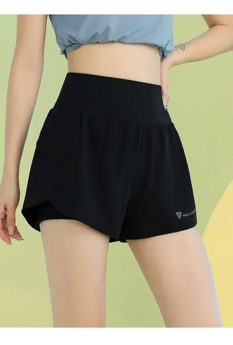 PHIGEER Women’s Yoga Shorts | Lightweight Workout Shorts