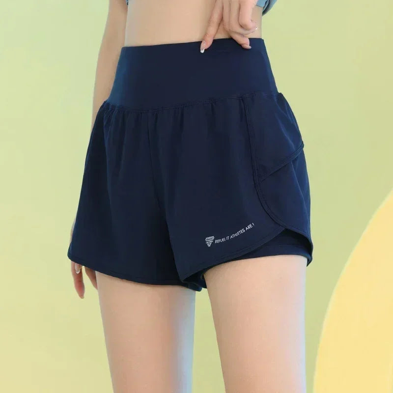PHIGEER Women’s Yoga Shorts | Lightweight Workout Shorts
