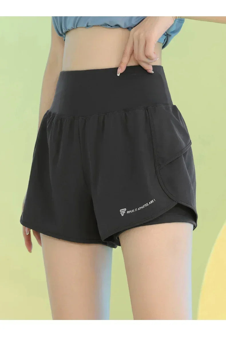 PHIGEER Women’s Yoga Shorts | Lightweight Workout Shorts