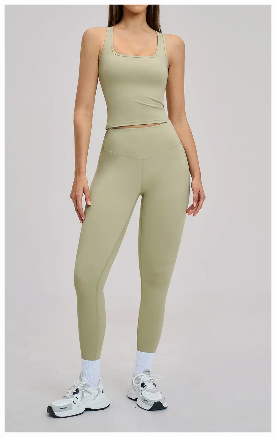 Women’s 2-Piece Yoga Set | Long Sleeve Workout Outfit