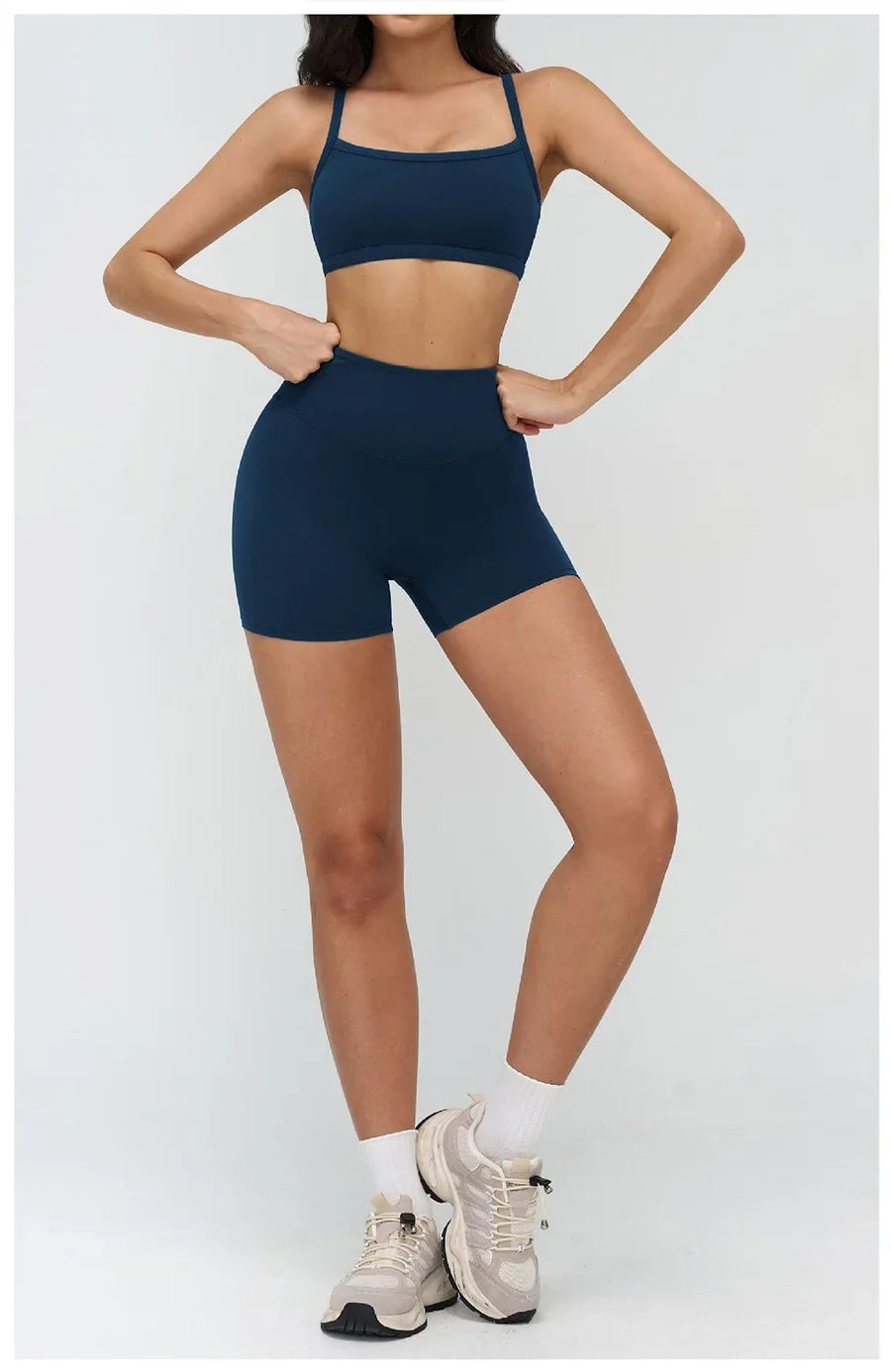 Women’s 2-Piece Yoga Set | Crop Top & High Waist Leggings