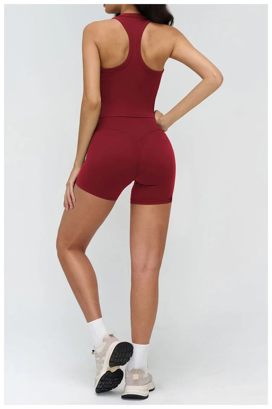 Women’s 2-Piece Yoga Set | Crop Top & High Waist Leggings
