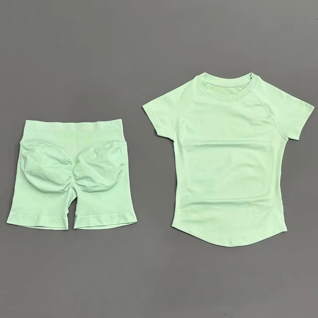 HISTELLO Women’s Gym Set | Seamless Yoga Workout Outfit