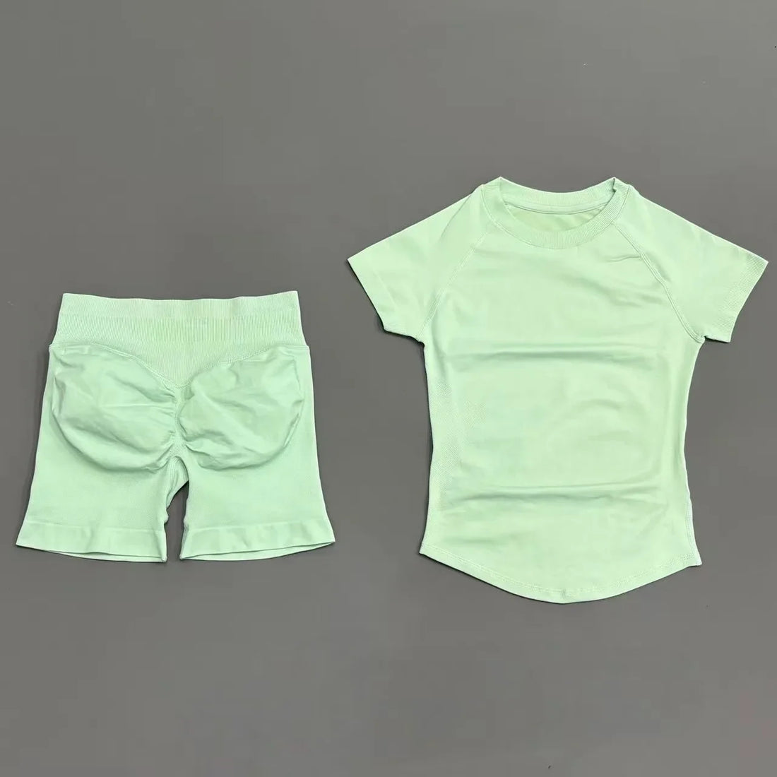 HISTELLO Women’s Gym Set | Seamless Yoga Workout Outfit