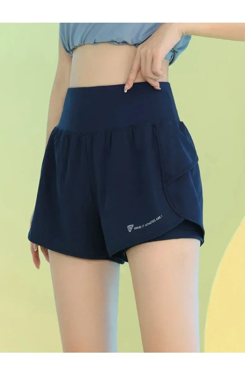 PHIGEER Women’s Yoga Shorts | Lightweight Workout Shorts