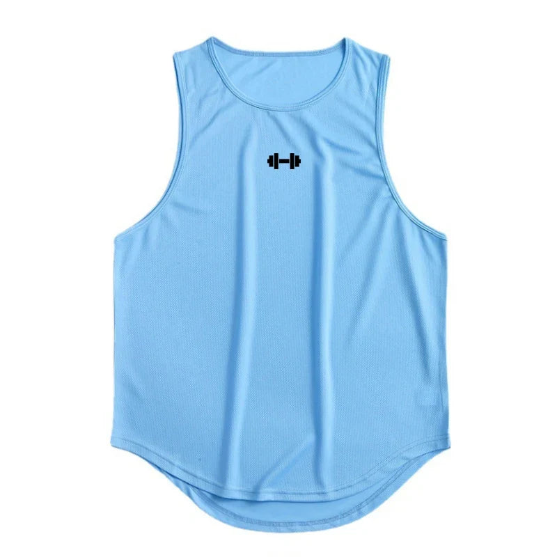 Men’s Quick-Dry Gym Tank Top | Sleeveless Fitness Shirt