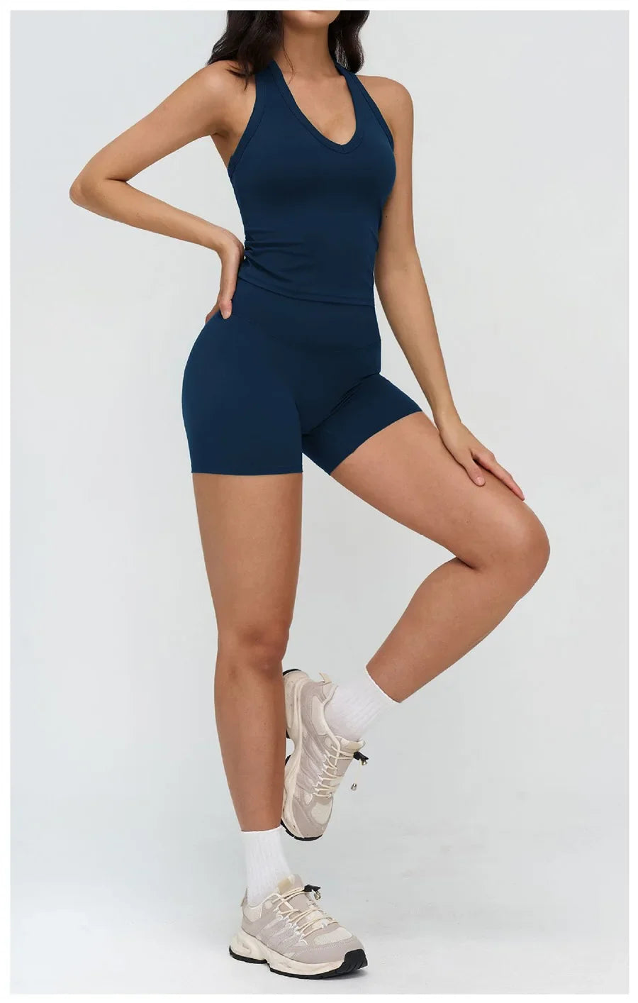 Women’s 2-Piece Yoga Set | Crop Top & High Waist Leggings