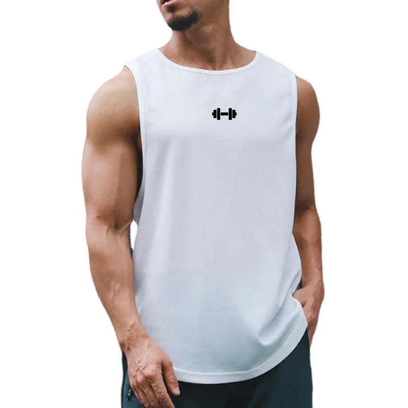 Men’s Quick-Dry Gym Tank Top | Sleeveless Fitness Shirt