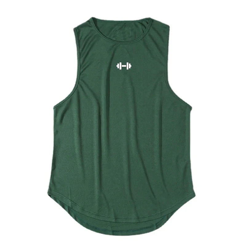 Men’s Quick-Dry Gym Tank Top | Sleeveless Fitness Shirt