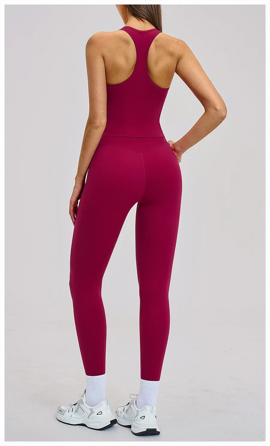 Women’s 2-Piece Yoga Set | Long Sleeve Workout Outfit