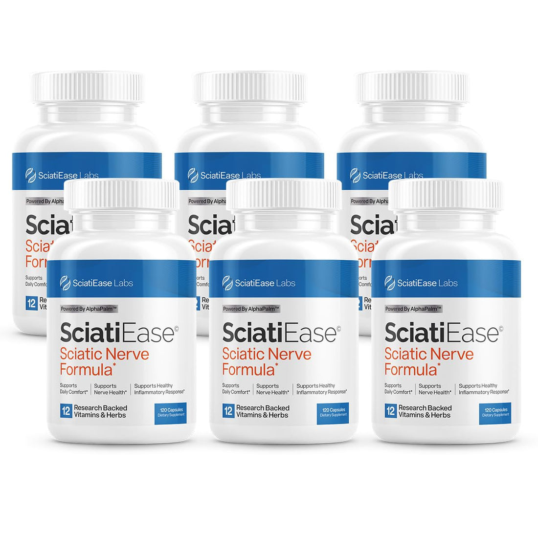 Sciatic Nerve Health Support Supplement - 120 Capsules