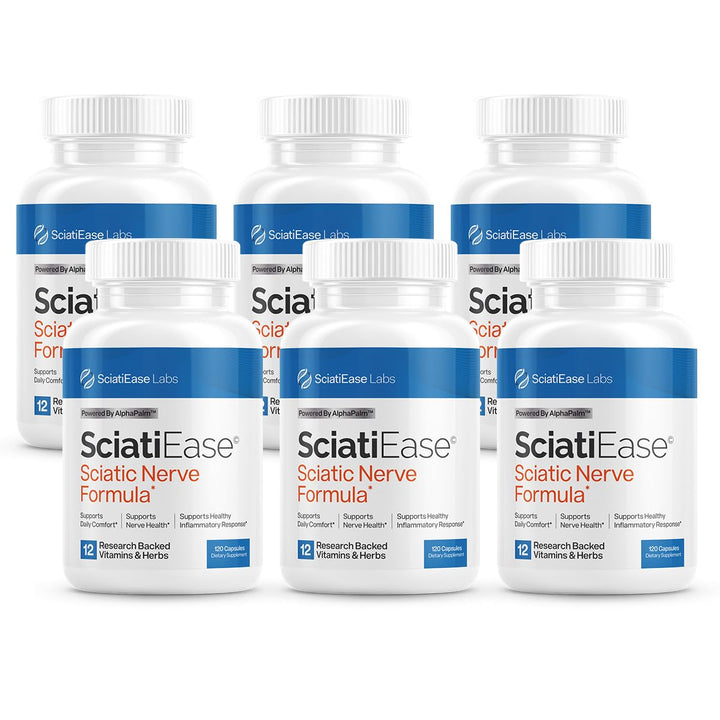 Sciatic Nerve Health Support Supplement - 120 Capsules