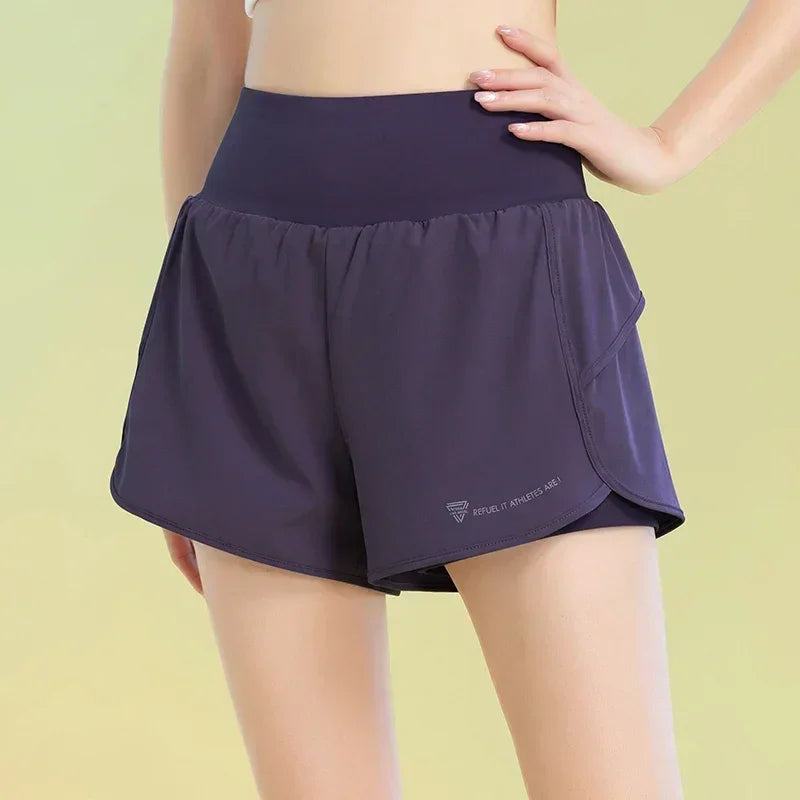 PHIGEER Women’s Yoga Shorts | Lightweight Workout Shorts