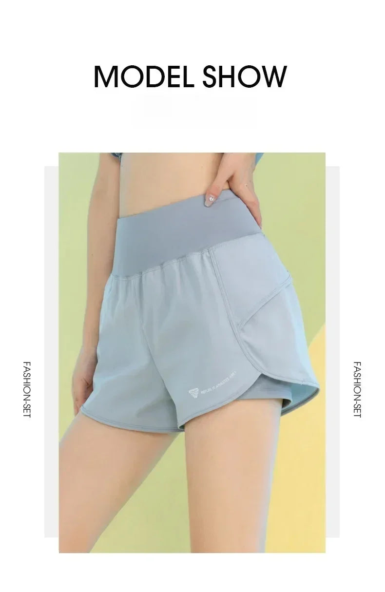 PHIGEER Women’s Yoga Shorts | Lightweight Workout Shorts