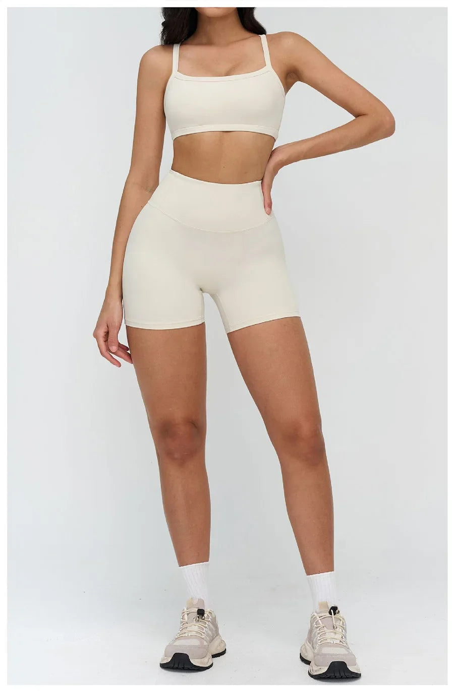 Women’s 2-Piece Yoga Set | Crop Top & High Waist Leggings