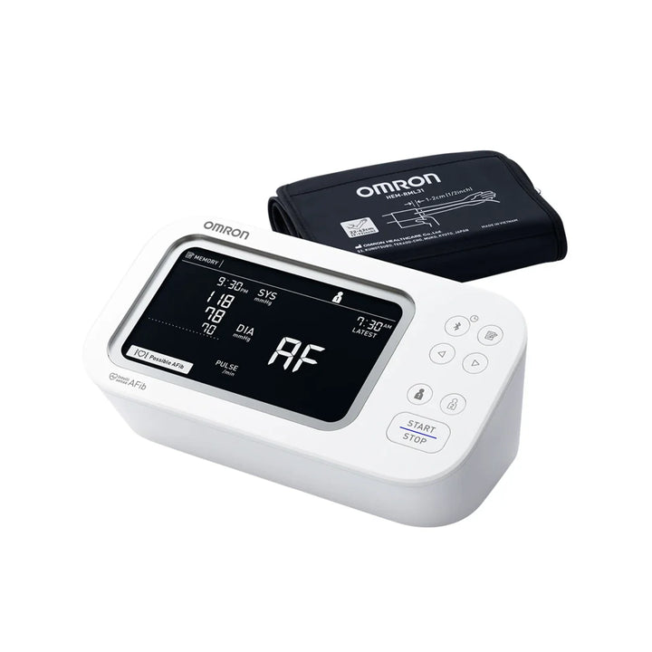 Omron Platinum Upper Arm Blood Pressure Monitor BP5465 AFib Screen [Bluetooth]